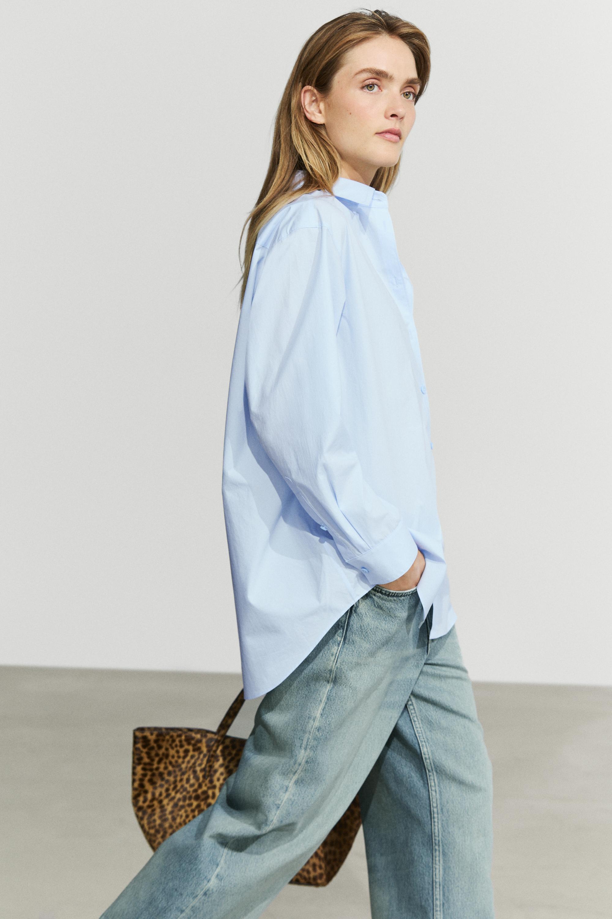100% cotton poplin shirt